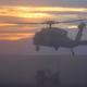 “U.S. Navy SEALs conduct night sling load training with a lightweight tactical all terrain vehicle.” Photo Credit: U.S. Navy